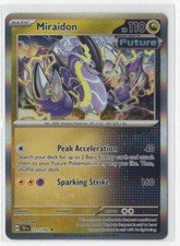 miraidon pokemon card worth ex (253/198)  GoldenFishGames When Pokemon Pokemon - Miraidon ex 253/198