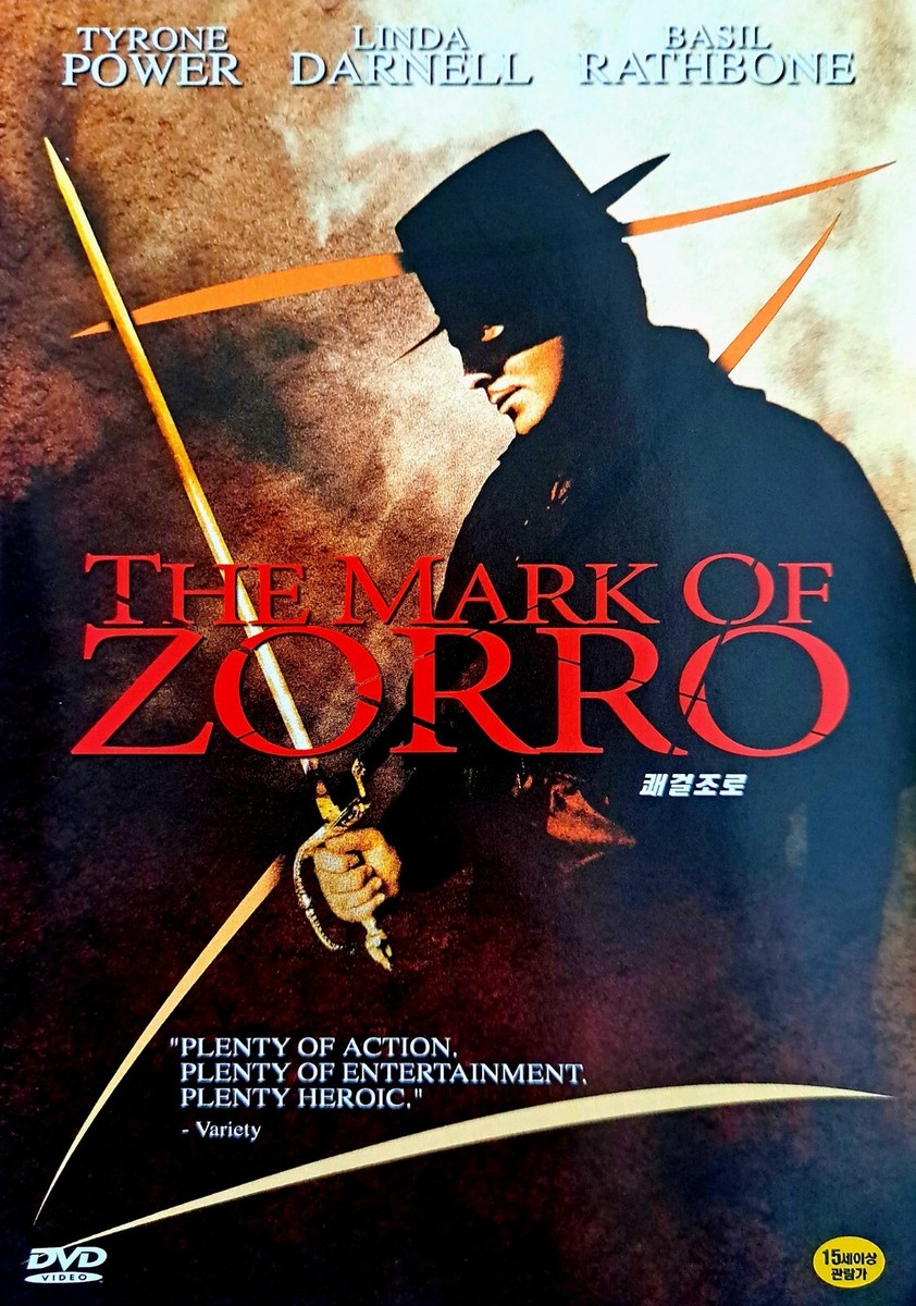 The Mark of Zorro (1940) DVD *NEW | eBay