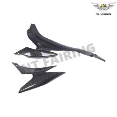 FU 2007-2008 Kawasaki Ninja ZX-6R Seat Side Panels - 100% Carbon