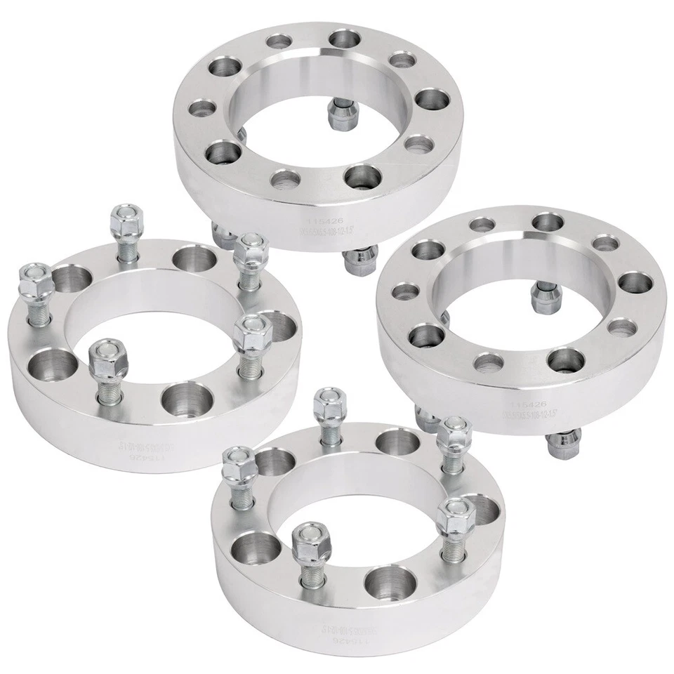 4Pcs 1.5 inch or 38mm Wheel Spacers 5x5.5 1/2"x20 For Dodge Ramcharger 1974-1993 Foto 3 de 4