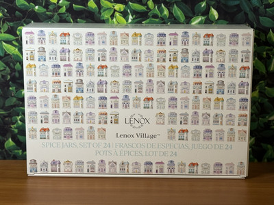NEW & IN HAND- 2024 Lenox Spice Village 24 Jar Full Collection