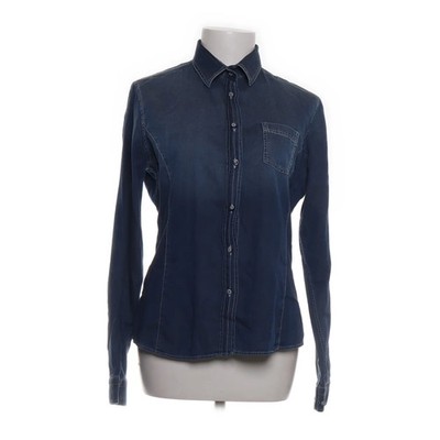 Gazoil Collection, Jeanshemd, Größe: L, Blau, Baumwolle, Einfarbig, Denim #ExG