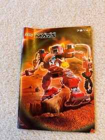 Vintage Lego Life On Mars set 7314 - Recon Mech RP; 100% complete w box & manual
