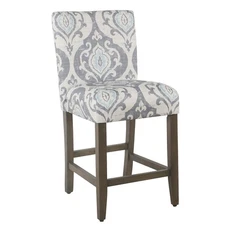 24" Classic Parsons Counter Stool - Suri Blue(Single Pack)