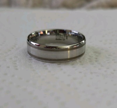 $350 Men Scott Kay Artiste Brute Cobalt BioBlu 27 Beacon Sterling Silver ring