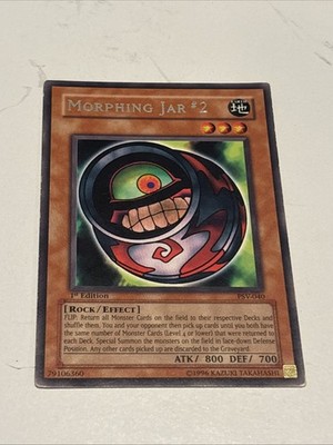 Yu-Gi-Oh! Morphing Jar #2 1st Ed Rare