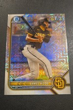 2022 Bowman - Chrome Prospects James Wood #BCP-108 Mojo Refractor (RC)