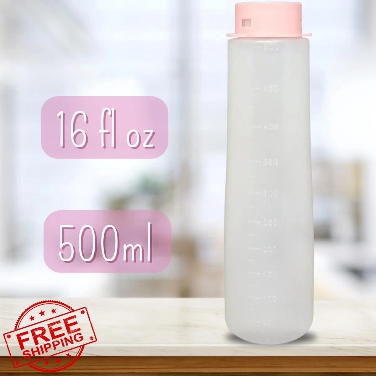 Lefaust 16 oz Cake Soaking Squeeze Bottle Moistening