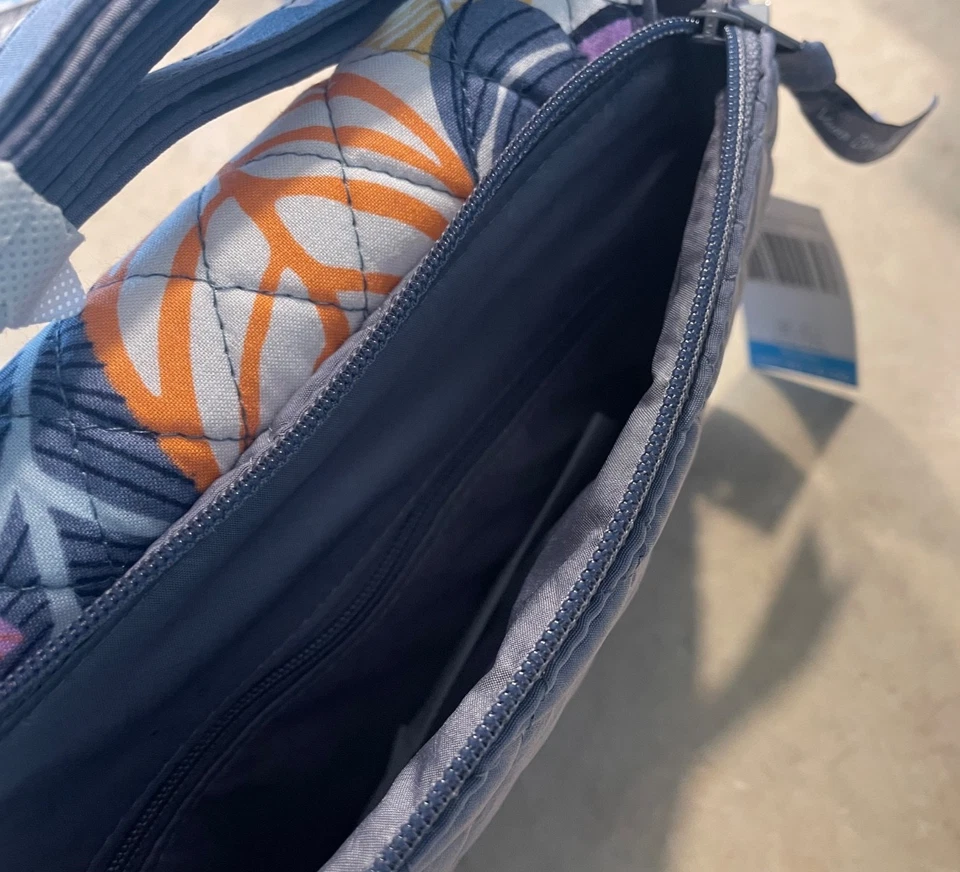 New VERA BRADLEY Crossbody floral purse Shoulder Bag fall colors colorful tote - Image 4 of 4