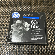 HP 63XL/65XL Genuine Original Ink Cartridge Combo Pack - Black