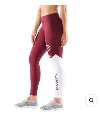 Virus ECO21 Stay Cool v2 Compression Leggings (S) womens Bjj Grapping Pants