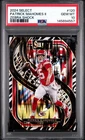 2024 Panini Select Zebra Shock Prizm #120 Patrick Mahomes II Chiefs PSA 10
