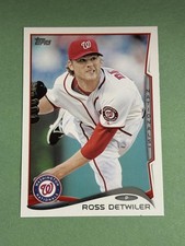 Ross Detwiler 2014 Topps Washington Nationals #245 X188