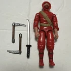 2005 Gi Joe Cobra 3.75" Red Ninja Viper v2 Figure Complete Comic Pack Hasbro