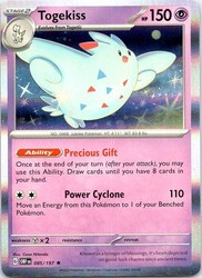 Togekiss 085/197 Obsidian Flames Holo Rare