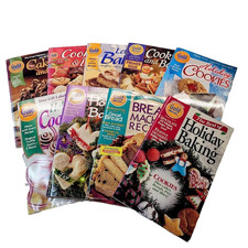 Gold Medal Cookbook Lot x9 Recipe Booklets Cookies Bread Machine Christmas Pies