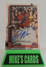 2025 Topps Chrome Update Series - Auto Jamie Westbrook  Refractor /499 (AU, RC)