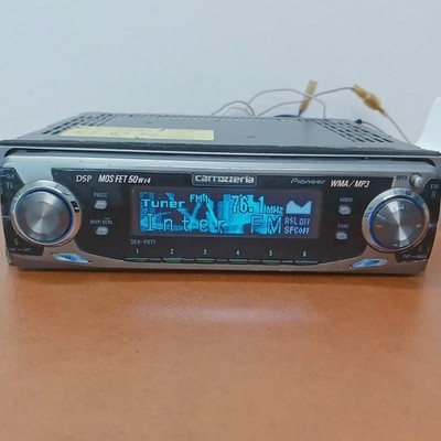 Pioneer Carrozzeria DEH-P077 DSP CD 1DIN Car Audio Head Unit Used