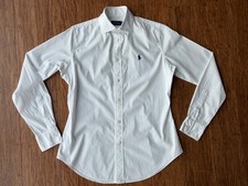 Polo Ralph Lauren - Slim Fit - Damenbluse wei...