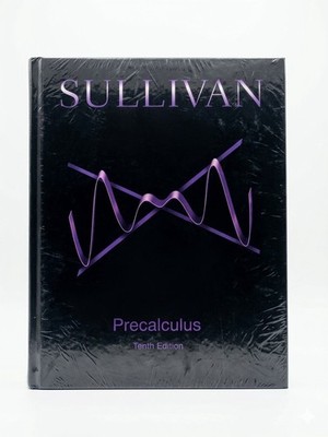Precalculus Tenth Edition Hardcover Sullivan Michael SEALED Pearson Always Learn