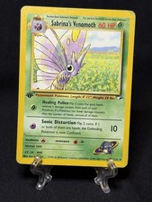 Sabrina's Venomoth 034/132 Gym Heroes Regular 1st Edition on eBay