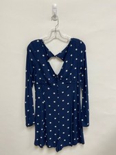 NWT American Eagle Size M Navy White Polka Dot Ladies Dress