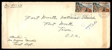 Mayfairstamps France 1963 Alpes Maritimes to Fort Worth TX Cover aaw_73229