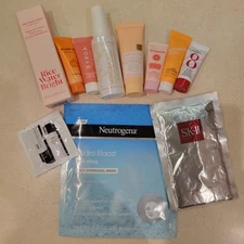 SK-II The Face Shop Lot of Skin Care Full Size & Samples Travel Size Bundle