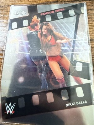 2026 Topps Chrome WWE Focus Reel #FR-21 Nikki Bella & Becky Lynch Ships Fast