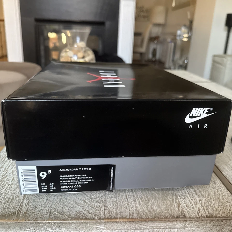 Talla 9.5 - Air Jordan 7 Retro PE Ray Allen Foto 2 de 4