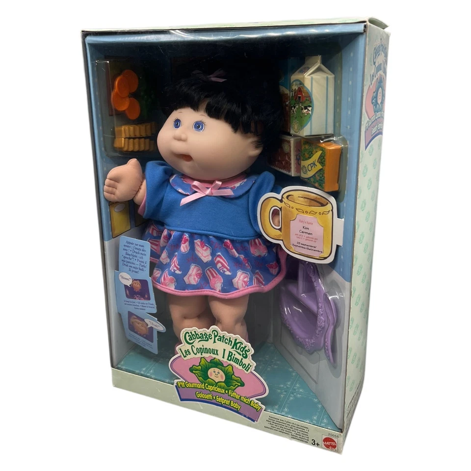 Mattel Cabbage Patch Kids Puppe Fütter mich Baby 1990 First Edition CPK 20658 - Bild 4 von 4