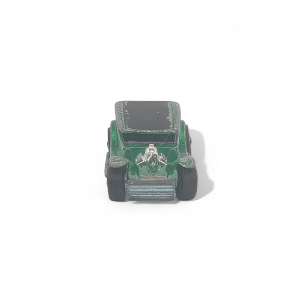 Hot Wheels Redline THE DEMON Green Vintage Mattel 1969 - Image 3 of 4