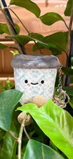 NEW CHAGEE Bes-Tea Plushie Jasmine Green Blue Plush USA tea Keychain tea cup cat