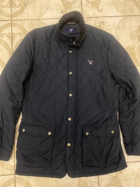 Men Gant Jacket Navy Polyester 38 / M / 46