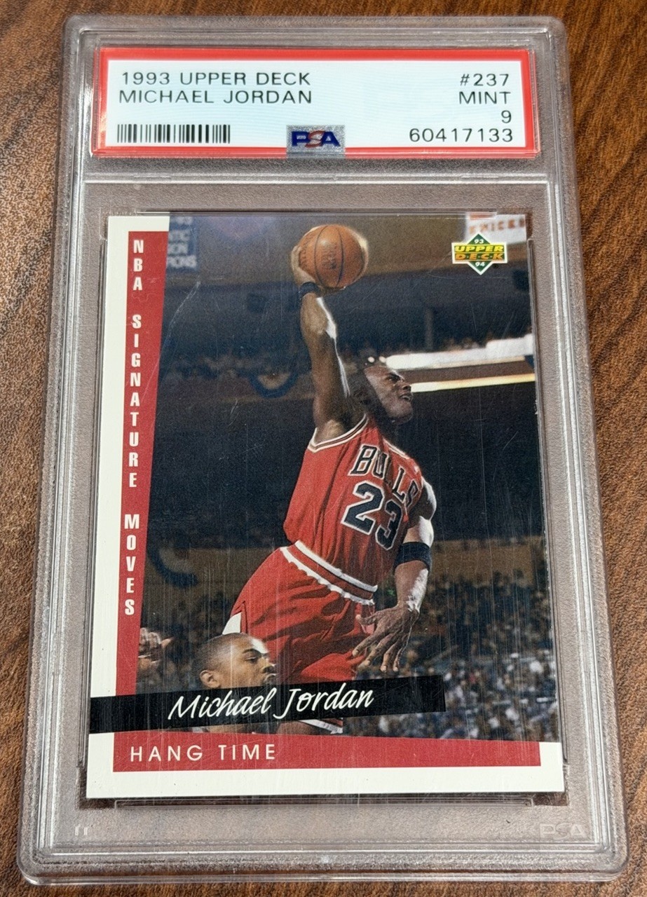 1993 Michael Jordan #237 Upper Deck PSA 9 Mint Chicago Bulls HOF