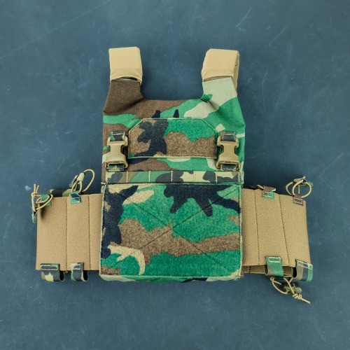 T.REX ARMS AC1.5 Plate Carrier - Size Large - M81 Woodland | eBay