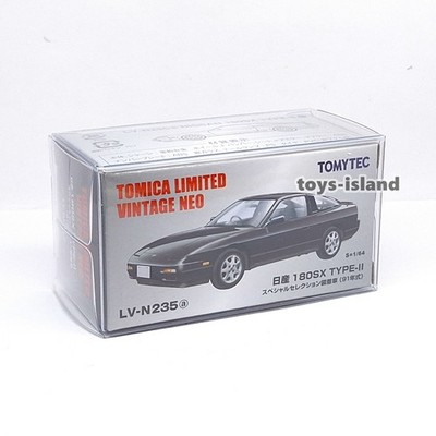 Tomica Limited Vintage NEO LV-N235a Nissan 180SX TYPE-II Black 1