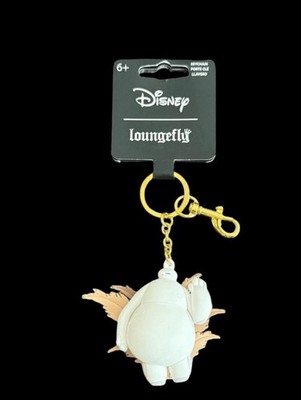 Loungefly Disney Big Hero 6 Baymax Feather 3D Keychain
