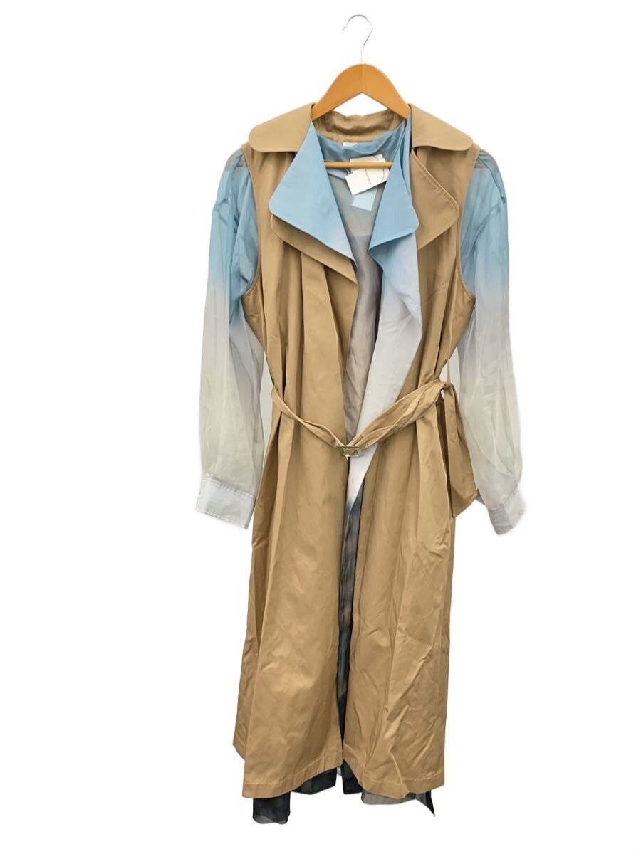 Ameri Trench Coat/S/Cotton/Beg/Plain/01210750490 … - image 1