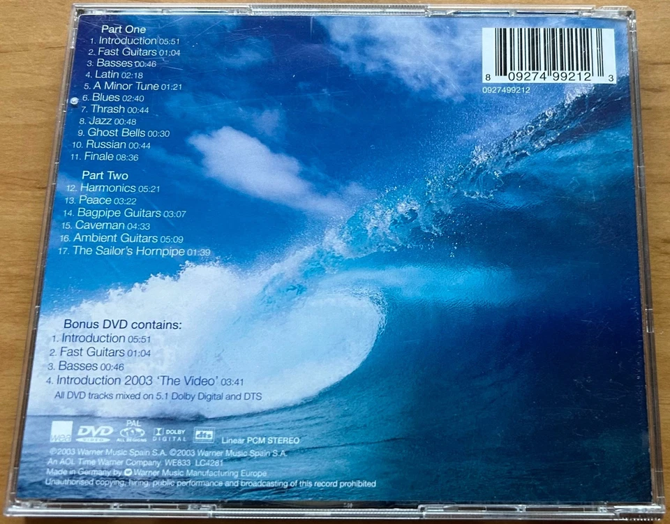 Mike Oldfield - TUBULAR BELLS 2003 - CD & DVD-Video - WEA 2003 - EX-/NM! - Bild 2 von 4