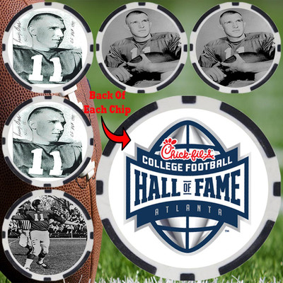George Bork Northern Illinois College Football Hall of Fame Chip Set (5)
