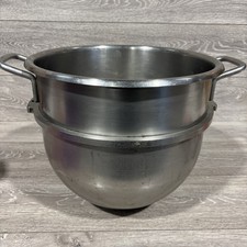 30QT Stainless Steel (Hobart Fit) Bakery Mixing Mixer Bowl- Used