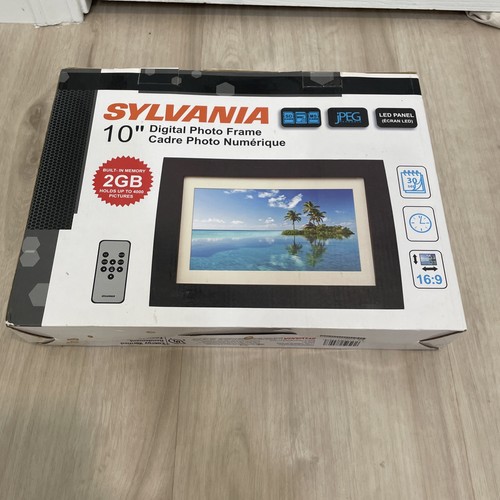 Sylvania 10" Digital Photo Frame SDPF1089 - Holds 4,000 Pictures! - Picture 6 of 8