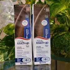 2x Clairol Root Touch-Up Semi-Permanent Hair Color Blending Gel Medium Brown Lot
