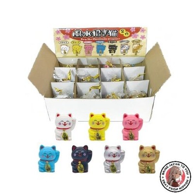 NEU Castle Enterprises Feng Shui Maneki-neko Display Set (12 Katzen pro Box 3...