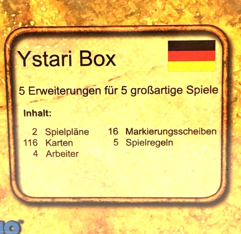Rio Grande Boardgame Ystari Treasure Box (New) - Image 3 of 4