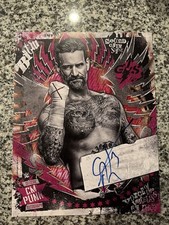 CM Punk Cards and Autographed Memorabilia Guide 45