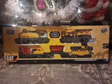 Vintage Cat Construction Express Train