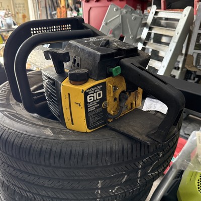 McCulloch Pro Mac 610 chainsaw & 20 inch bar runs Chain Saw ProMac