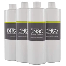 DMSO 16 oz. 4 Bottle Special Non-diluted 99.995% Low odor Dimethyl Sulfoxide 